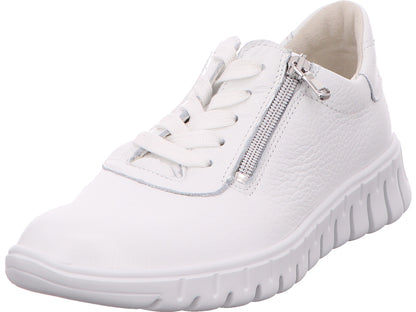 Waldläufer Damen Schnürschuh H-Birdy in weiß