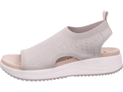 Caprice Damen Sandalette  in grau