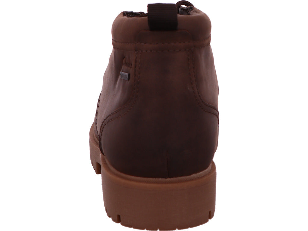 Clarks Herren Stiefel Berhill Midgtx in dunkelbraun