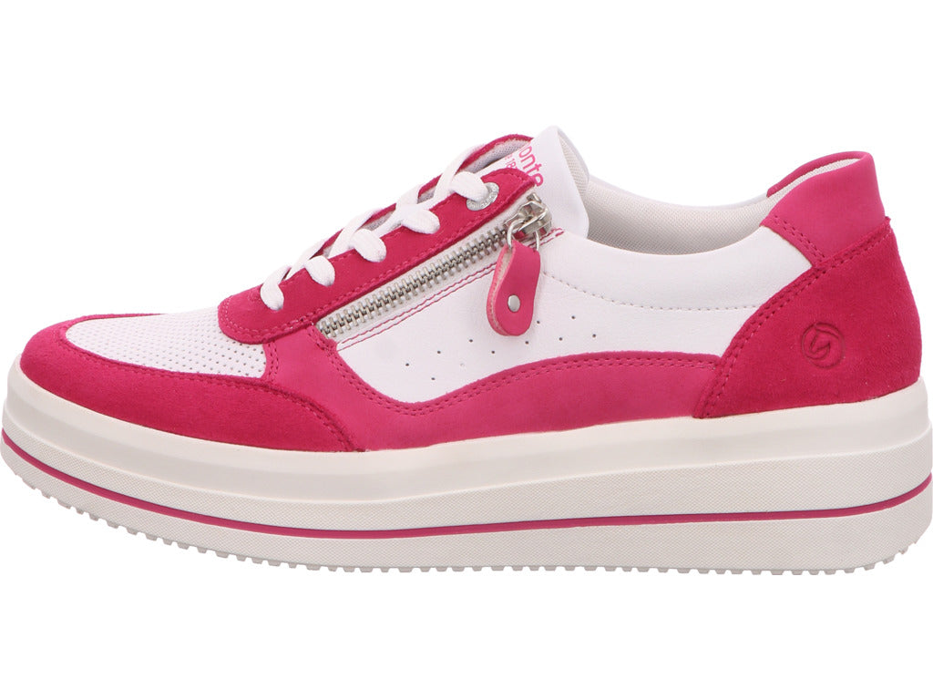 Remonte Damen Sneaker  in weiß-bunt-kombiniert