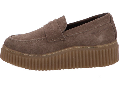 Marc O`Polo Damen Slipper Kara 1B in hellbraun