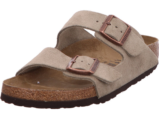 Birkenstock Damen Pantolette Arizona in taupe