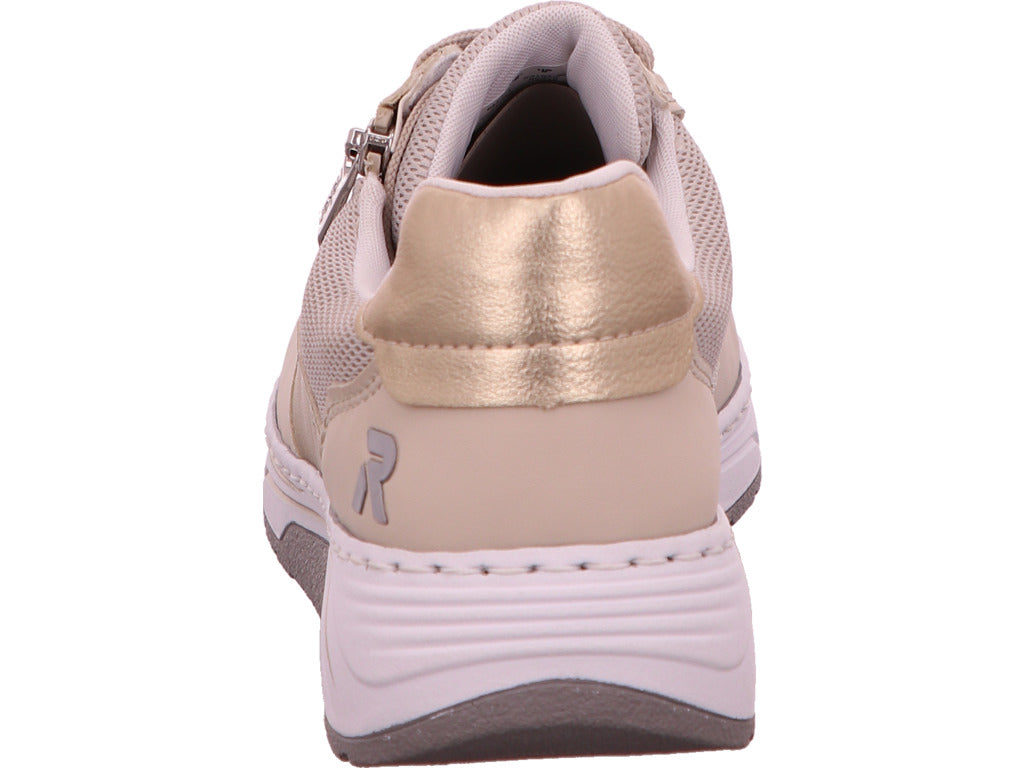 Rieker Damen Sneaker Evolution in beige-kombiniert