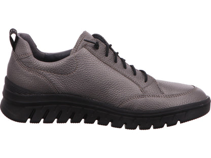 Waldläufer Damen Schnürschuh H-Amiata in hellgrau