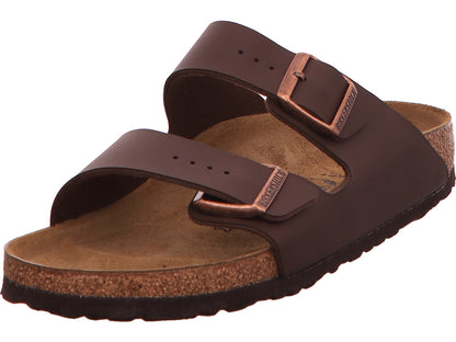 Birkenstock Damen Pantolette Arizona in dunkelbraun