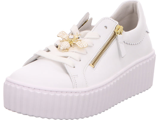 Gabor Damen Sneaker  in weiß-bunt-kombiniert