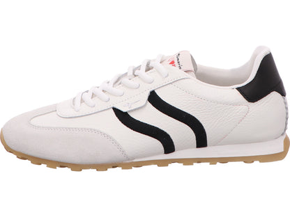 Tamaris Damen Sneaker  in weiß-schwarz-kombiniert