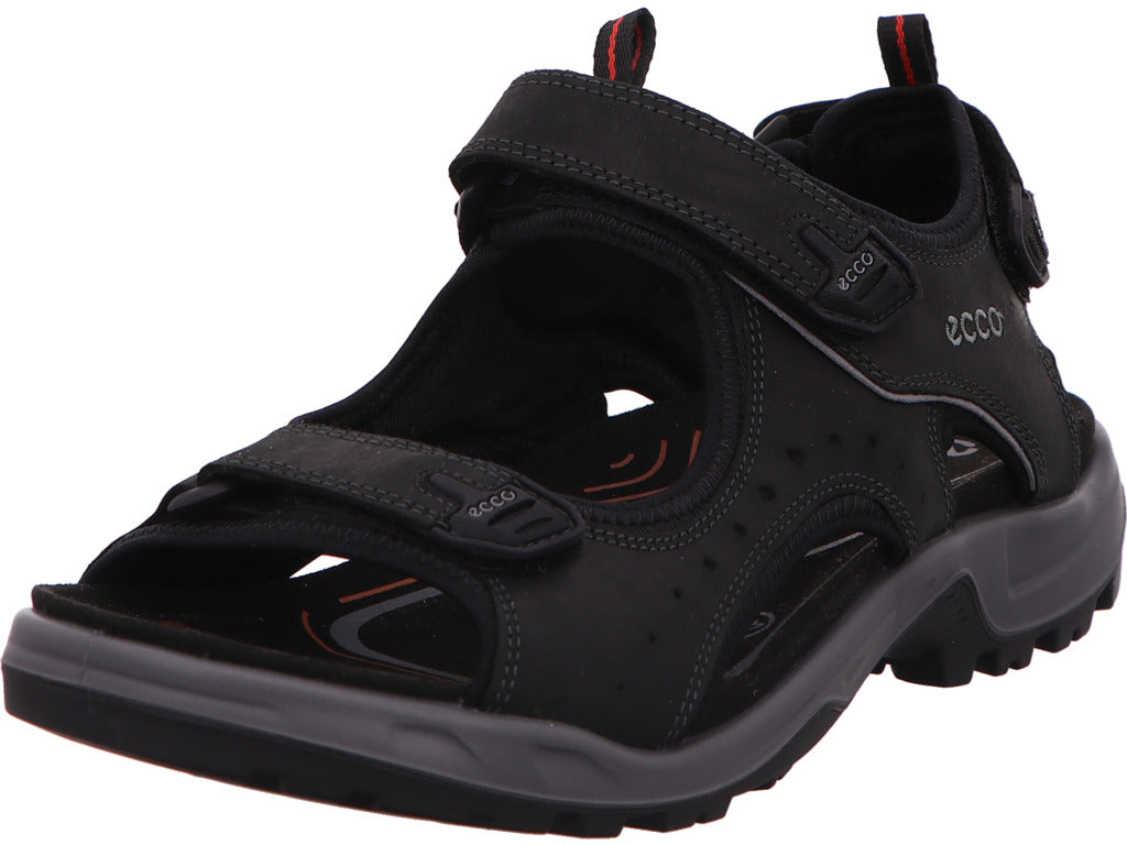 Ecco Herren Sandalette Offroad Andes in schwarz-bunt-kombiniert