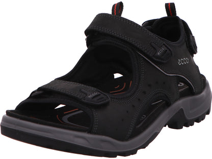 Ecco Herren Sandalette Offroad Andes in schwarz-bunt-kombiniert