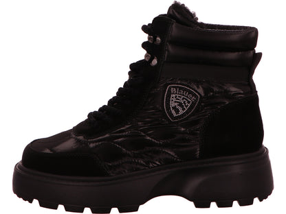Blauer Shoes Damen Stiefel Blanca 03 in schwarz