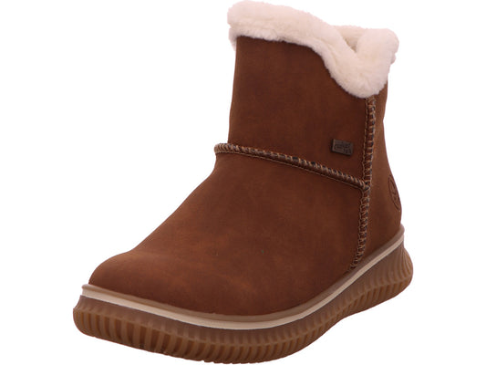 Rieker Damen Stiefel  in hellbraun