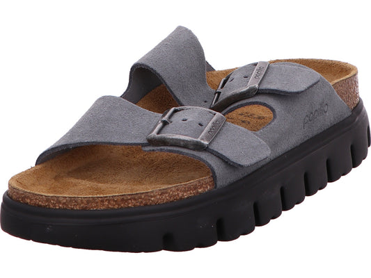 Birkenstock Damen Pantolette Arizona Platform in grau