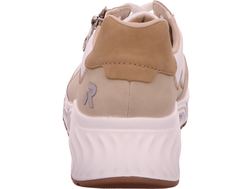 Rieker Damen Sneaker  in beige-bunt-kombiniert