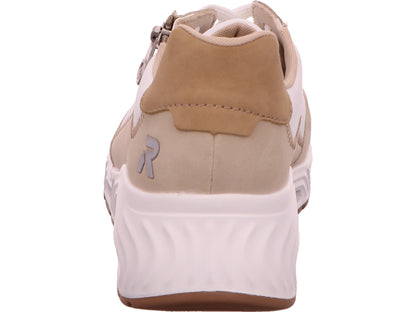 Rieker Damen Sneaker  in beige-bunt-kombiniert