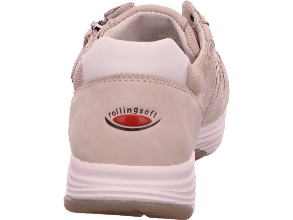 Gabor Comfort damessneakers in beige combinatie