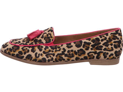 Tamaris damesslippers in een combinatie van bruin en veelkleurig.