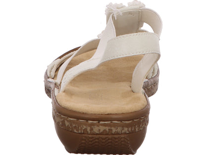 Rieker Damen Sandalette  in beige