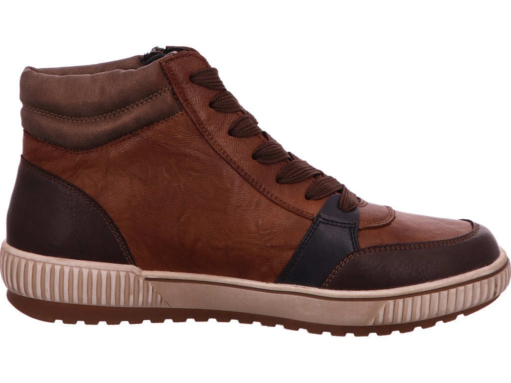 Remonte Damen Stiefel  in braun-bunt-kombiniert