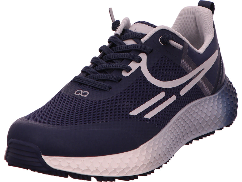 tenhaag Herren Sneaker  in blau-bunt-kombiniert