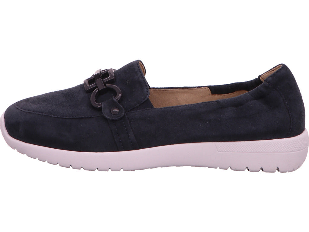 Caprice Damen Slipper  in dunkelblau