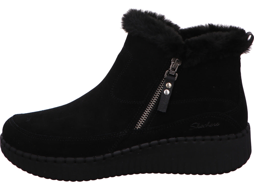 Skechers Damen Stiefel Wilshire Blvd-Fresh-Zip in schwarz