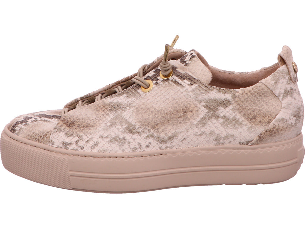 Paul Green Damen Sneaker  in beige-bunt-kombiniert