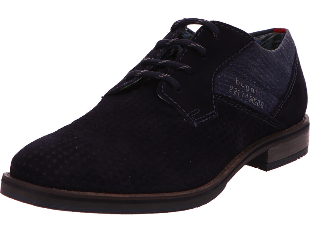 Bugatti Herren Halbschuh Morino I in dunkelblau