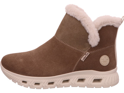 Rieker Damen Stiefel  in hellbraun
