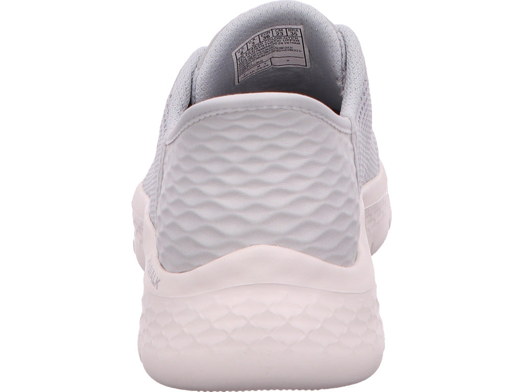 Skechers Damen Sneaker Go Walk Flex - Grand Entry in grau-bunt-kombiniert