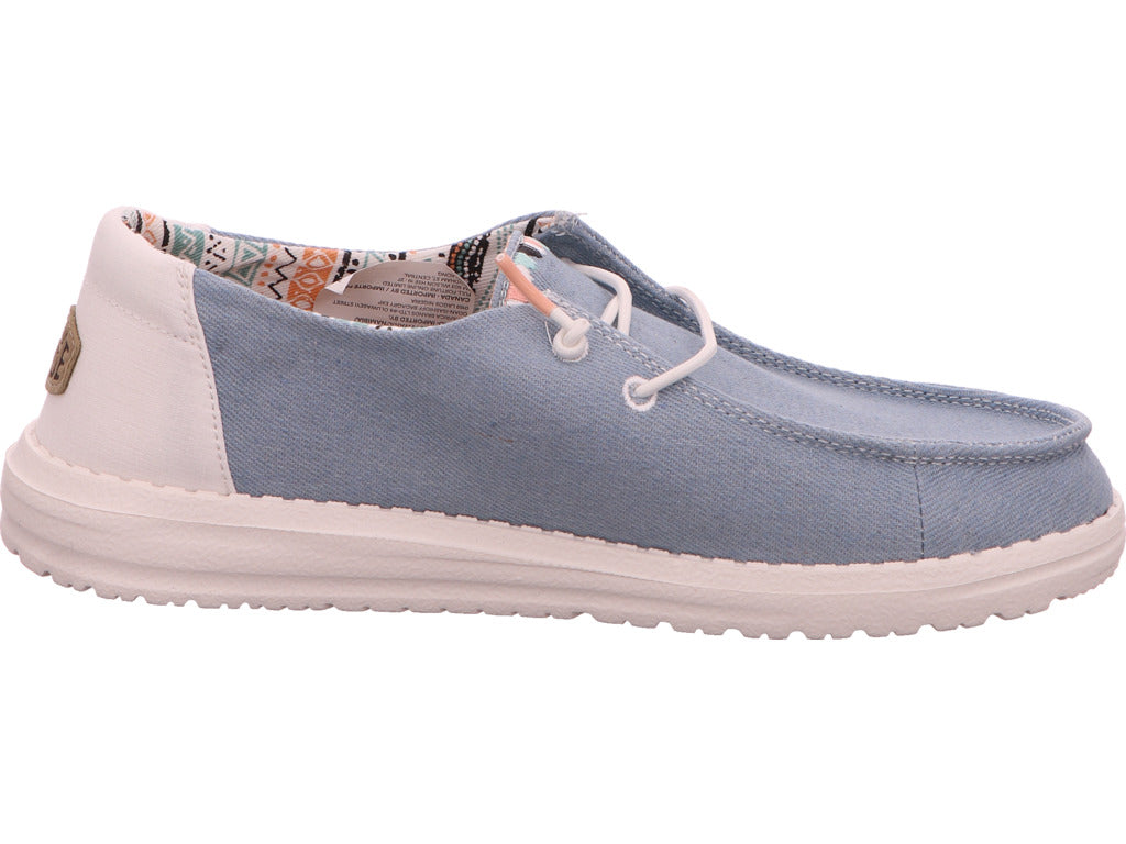 Hey Dude Damen Slipper Wendy Boho in hellblau