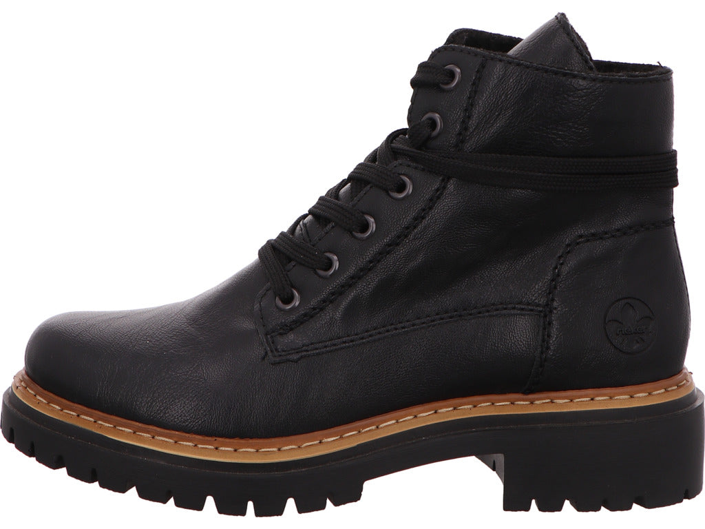 Rieker Damen Stiefel  in schwarz