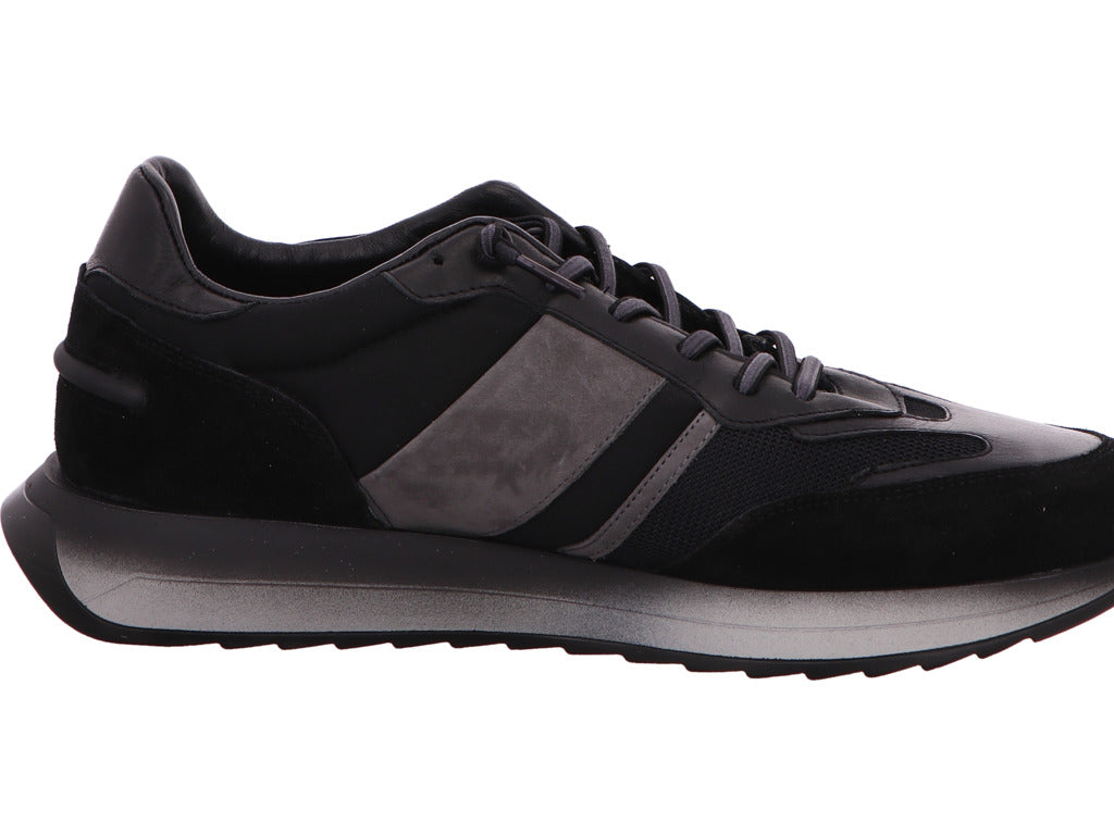 Cetti Herren Sneaker C848 in schwarz-bunt-kombiniert