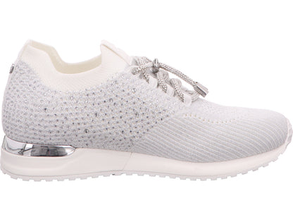 La Strada Damen Sneaker  in weiß-bunt-kombiniert