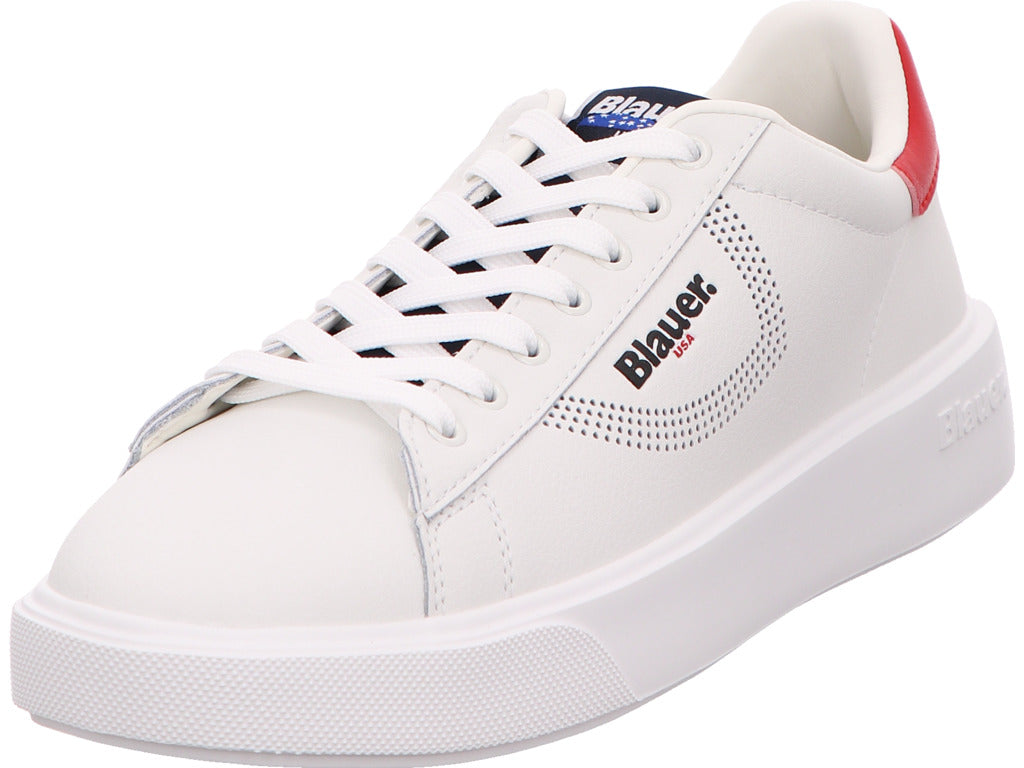 Blauer Shoes Herren Sneaker Buck03 in weiß-bunt-kombiniert