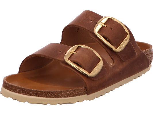 Birkenstock Damen Pantolette Arizona in hellbraun