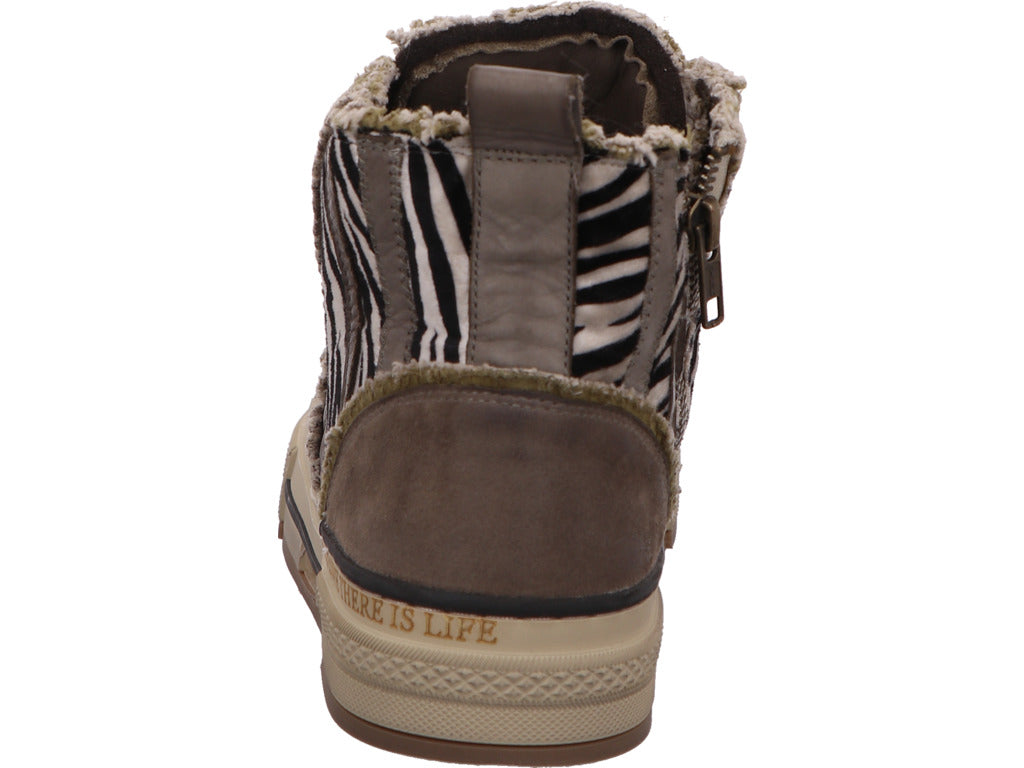 Rebecca White Damen Stiefel  in braun-bunt-kombiniert