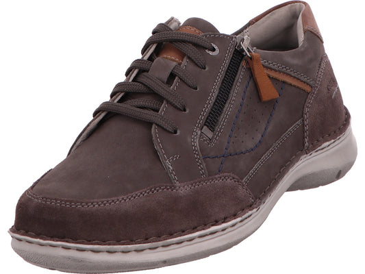 Josef Seibel Herren Halbschuh New Anvers 11 in grau-bunt-kombiniert