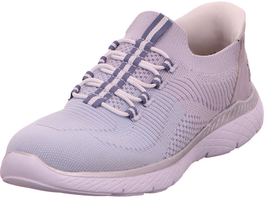 Rieker Damen Sneaker  in blau-bunt-kombiniert