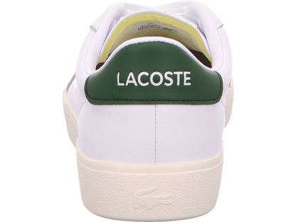 Lacoste Herren Sneaker Basehot in weiß-bunt-kombiniert