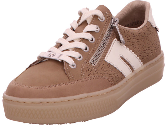 Rieker Damen Sneaker  in braun-bunt-kombiniert