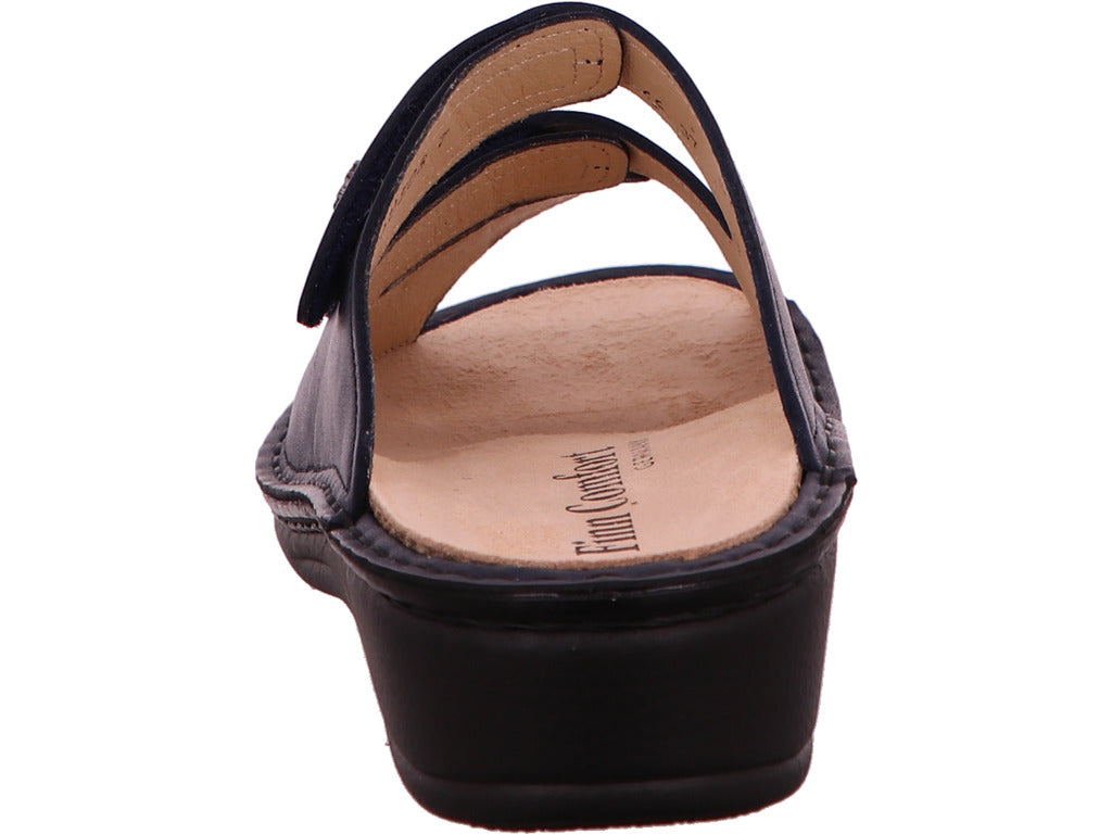 Finn Comfort Damen Pantolette Pisa in dunkelblau