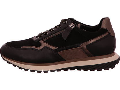 Gabor Comfort Damen Sneaker  in schwarz-bunt-kombiniert