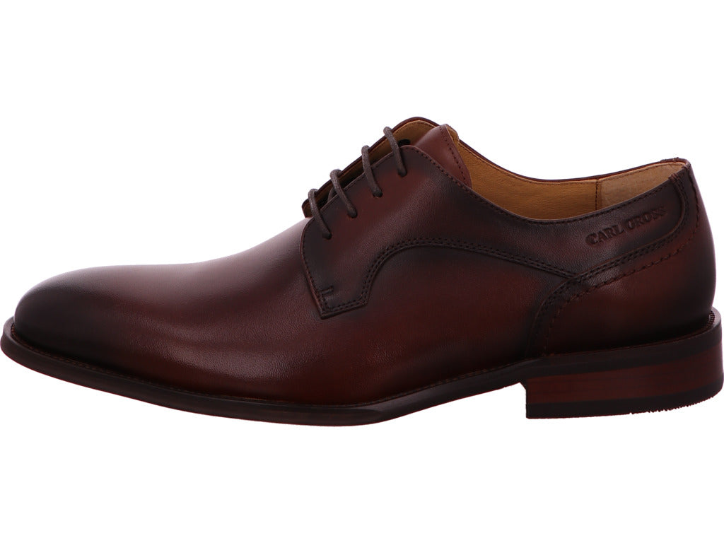 Carl Gross Herren Schnürschuh  in dunkelbraun