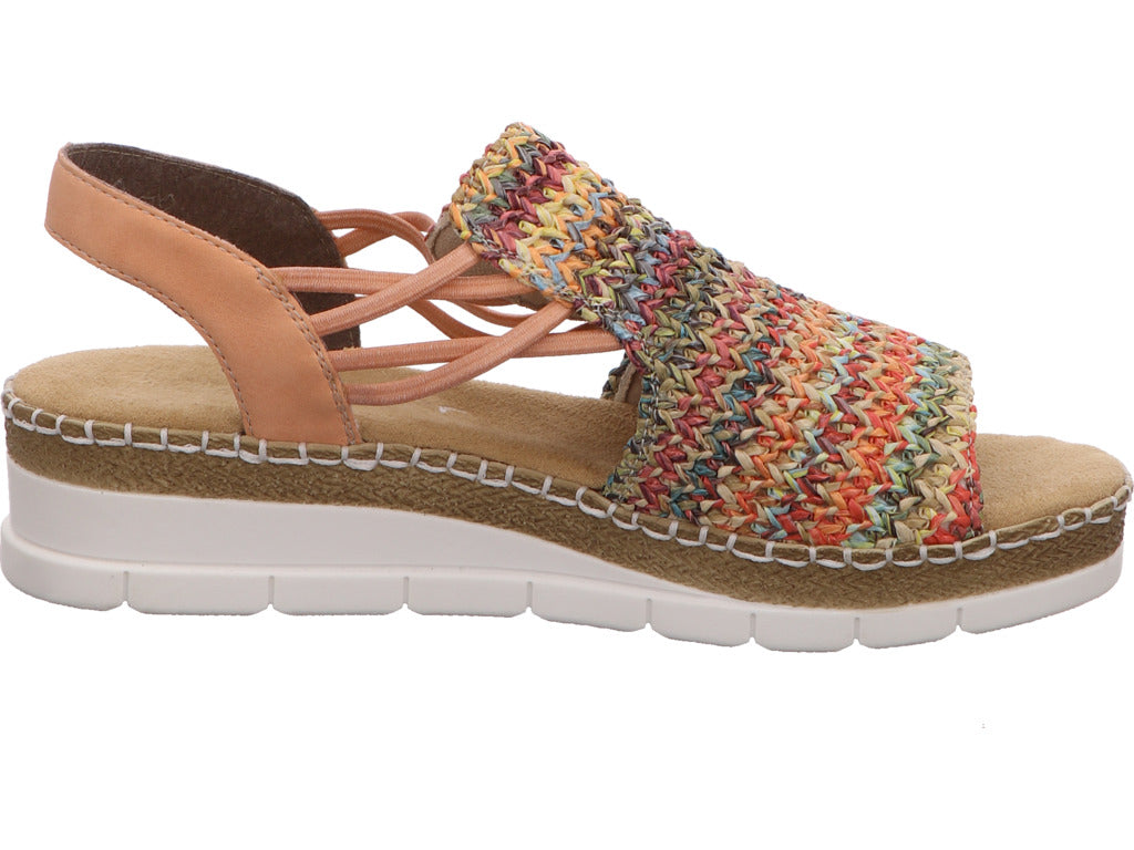 Rieker Damen Sandalette  in multicolour