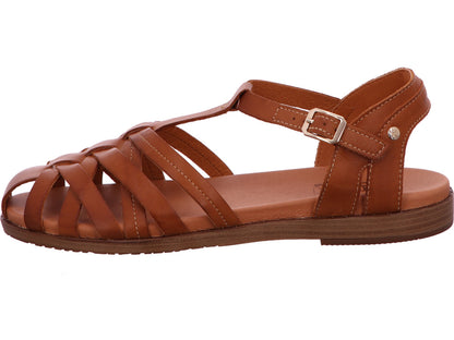 Pikolinos Damen Sandalette Formentera in hellbraun