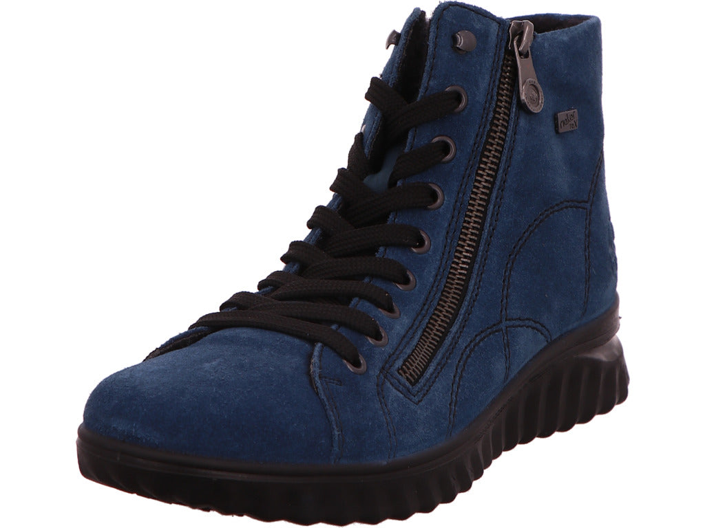 Rieker Damen Stiefel  in petrol