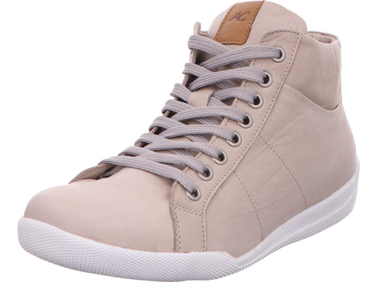 Andrea Conti Damen Stiefel  in grau-bunt-kombiniert