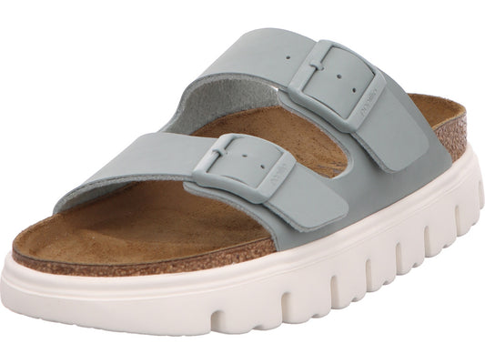 Birkenstock Damen Pantolette Arizona Pap Chunky in hellgrün