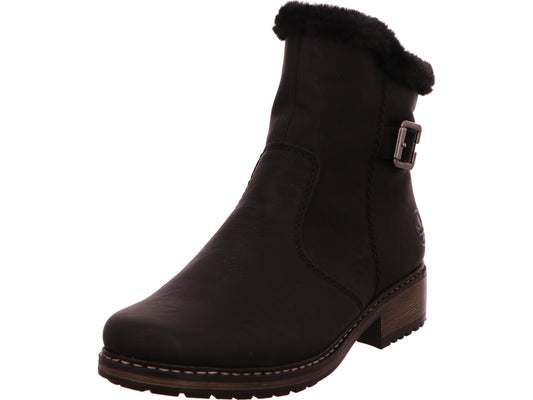 Rieker Damen Stiefel  in schwarz