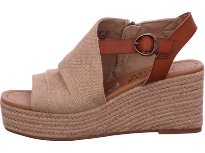 Blowfish Damen Sandalette Amira in beige-bunt-kombiniert